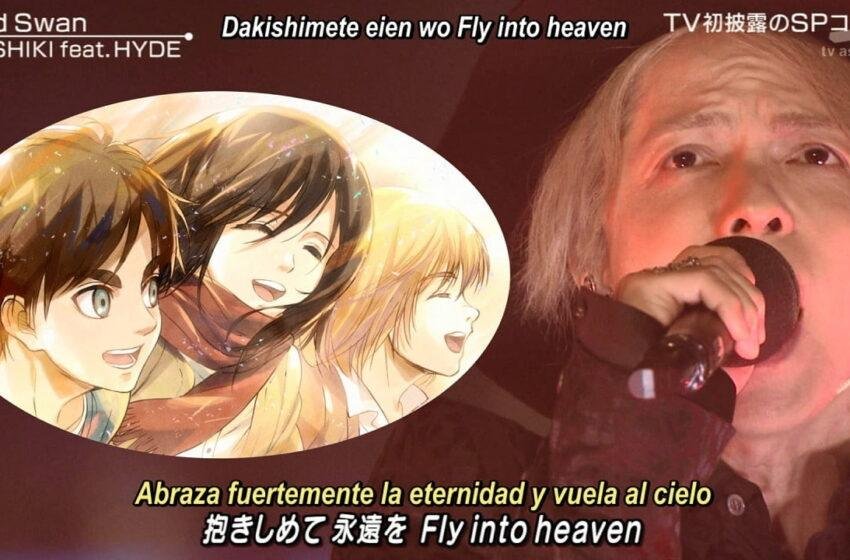 «Red Swan» de YOSHIKI, con la voz de HYDE.