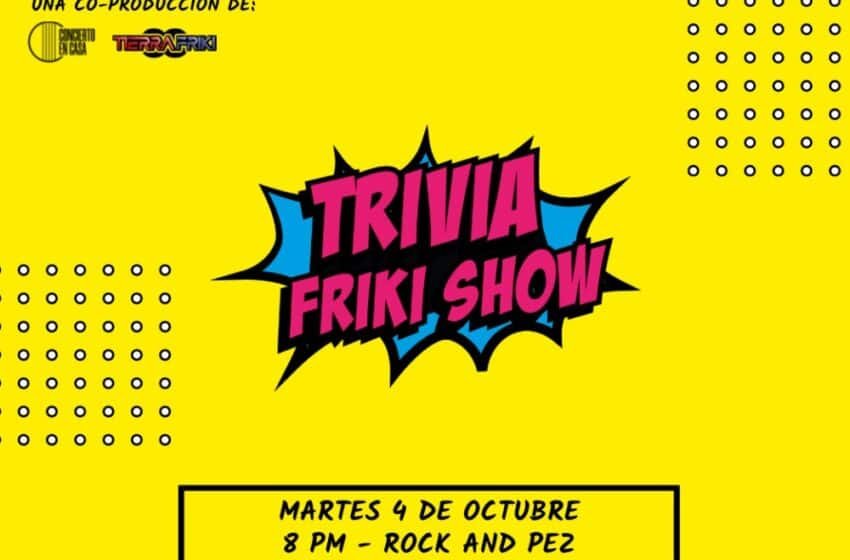 Trivia Friki Show: Anime, videojuegos, música…¡y premios!